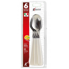 CUCCHIAI SET6 INOX BIANCO (8pz)